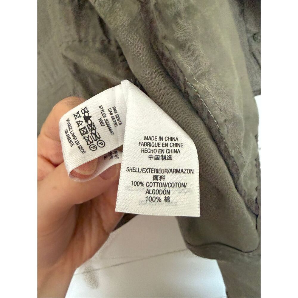Juicy Couture Women’s Medium Burnt Sage Utility Jacket Y2K 2000s Deadstock New - Picture 4 of 6
